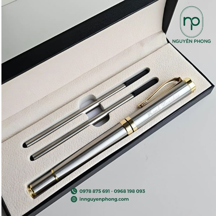 Mẫu hộp đựng một bút 2 ngòi